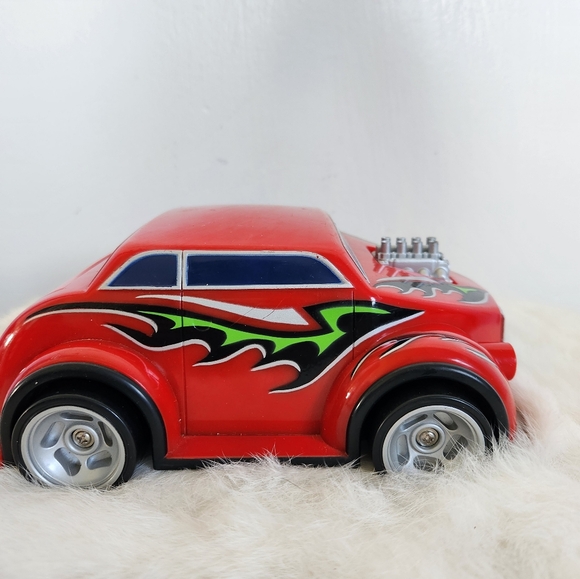 2003 Phat Boyz Car Carrying Case - Red Storage Organizer for Toy Cars - Rare - Picture 3 of 10